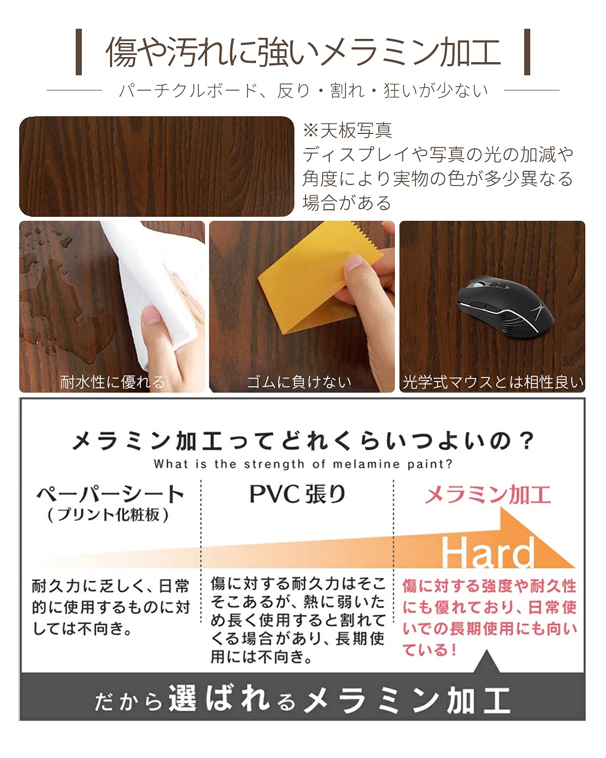 DEWEL ゲーミングL字デスク 140cm/220cm 可動棚付き 左右入替え可能 木製