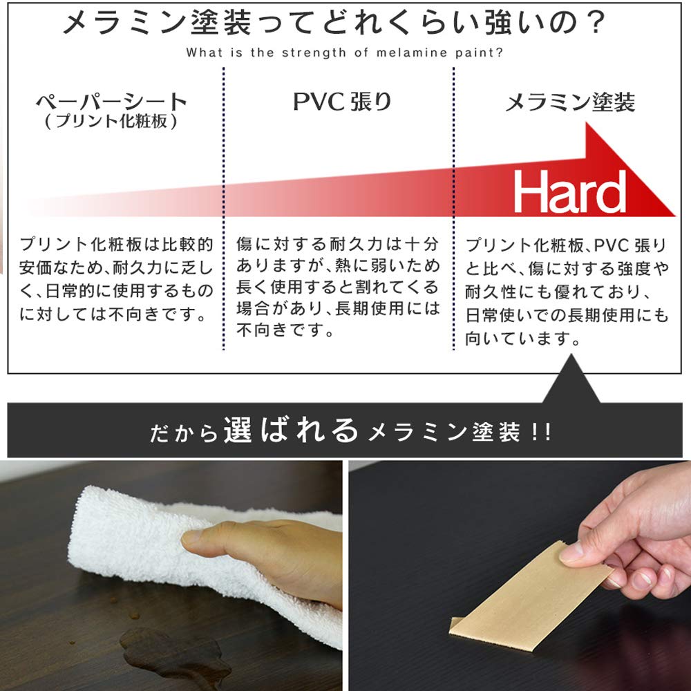 DEWEL L字型コーナーデスク 140cm モニターアーム対応 2段収納ラック付き 木製 メラミン加工 テレワーク対応